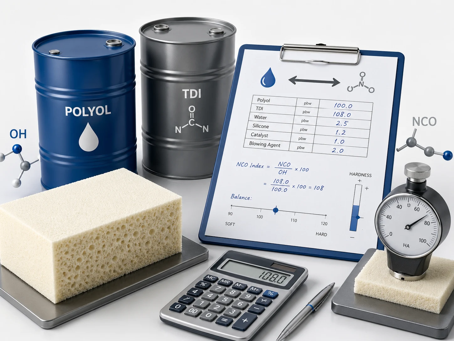 Isocyanate Index Calculation Guide for PU Foam Engineers