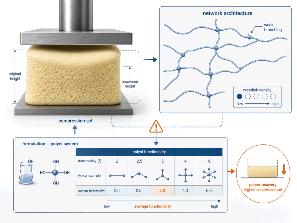 4 Polyol Functionality Mistakes in PU Foam Production
